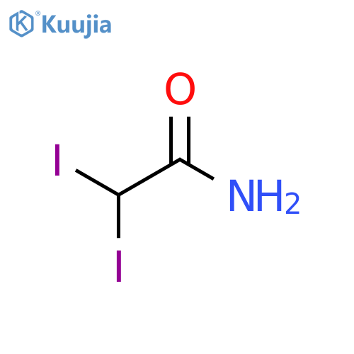 Acetamide, 2,2-diiodo- structure