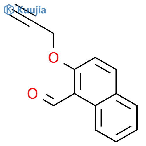 2-(2-propynyloxy)-1-naphthaldehyde structure