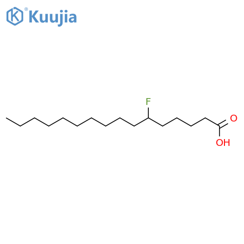 HEXADECANOIC ACID, 6-FLUORO- structure