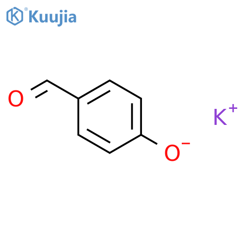 4-Hydroxybenzaldehyde potassium salt structure