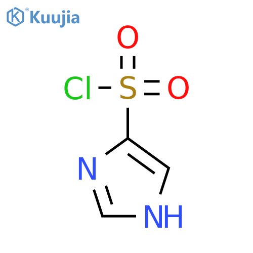 1H-Imidazole-4-sulfonyl chloride structure