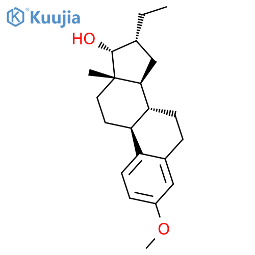 Estra-1,3,5(10)-trien-17-ol, 16-ethyl-3-methoxy-, (16a,17a)- structure