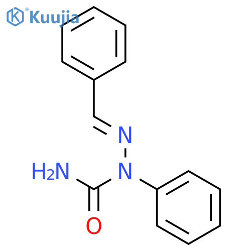 Hydrazinecarboxamide, 1-phenyl-2-(phenylmethylene)- structure
