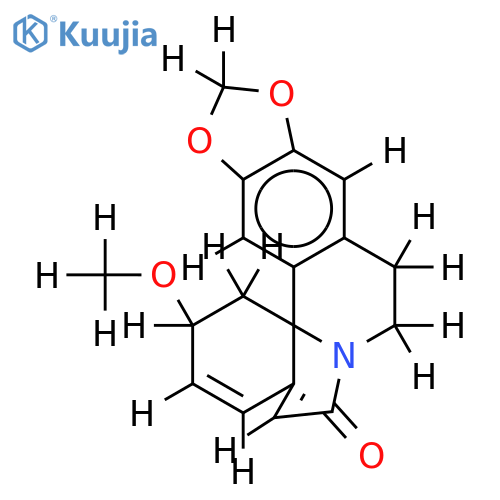 15,16-methanediyldioxy-3beta-methoxy-erythrina-1,6-dien-8-one structure