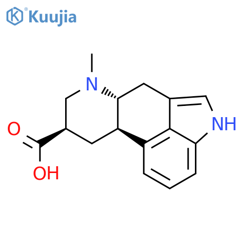 Dihydrolysergic Acid structure
