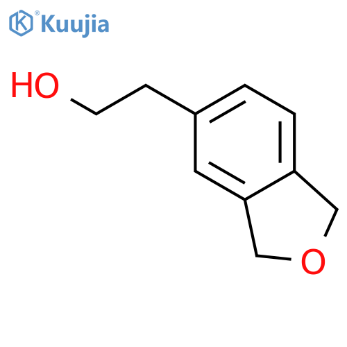 2-(1,3-dihydro-2-benzofuran-5-yl)ethan-1-ol structure