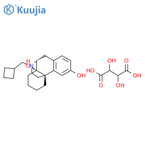 Butorphanol tartrate structure