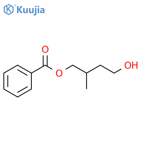 1,4-Butanediol, 2-methyl-, 1-benzoate structure