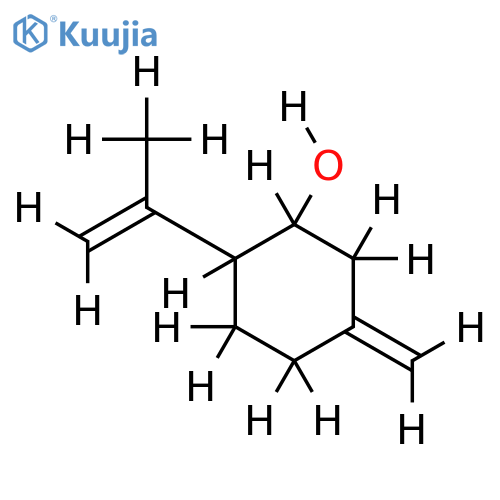 trans-Delta1,7,Delta8,9-p-Menthadien-3-ol structure