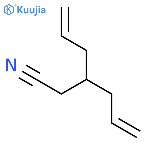 3(3-allyl)-5-hexenenitrile structure