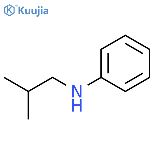 N-(2-methylpropyl)aniline structure