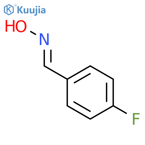 Benzaldehyde,4-fluoro-, oxime, [C(Z)]- structure