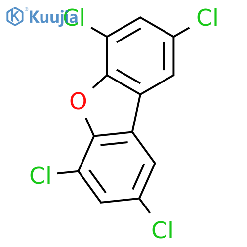 2,3,6,8-Tetrachlorodibenzofuran structure