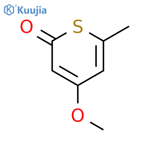 2H-Thiopyran-2-one, 4-methoxy-6-methyl- structure