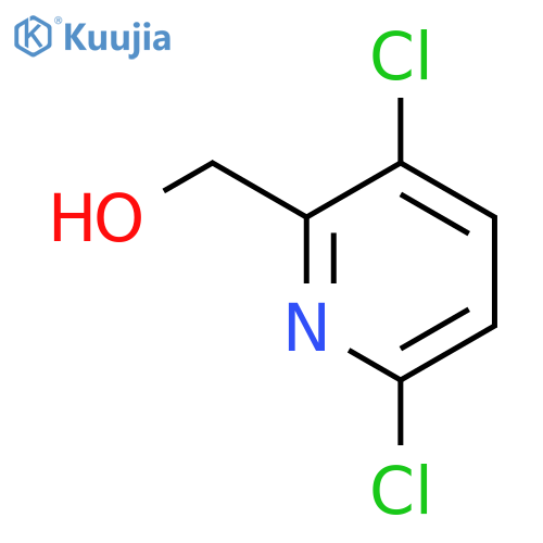 3,6-Dichloro-2-(hydroxymethyl)pyridine structure