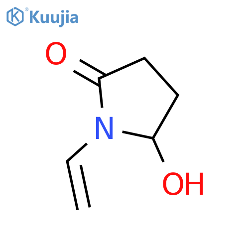 2-Pyrrolidinone, 1-ethenyl-5-hydroxy- structure