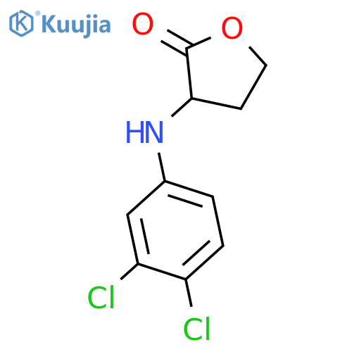 2(3H)-Furanone, 3-[(3,4-dichlorophenyl)amino]dihydro- structure