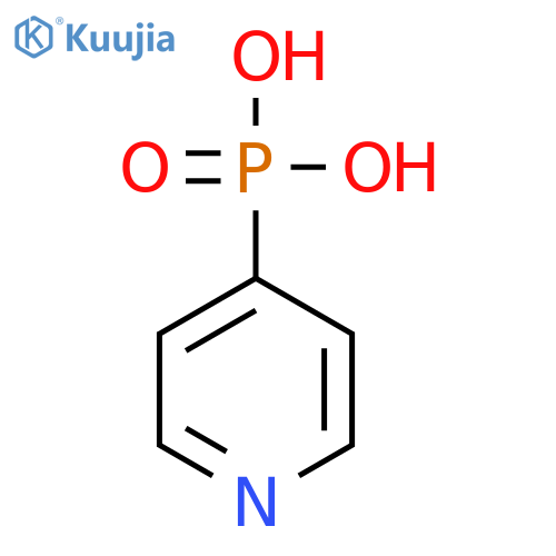 4-Pyridylphosphonic acid structure