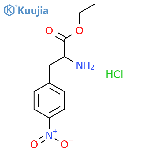 3-(4-Nitro-phenyl)-L-alanine ethyl ester hydrochloride structure