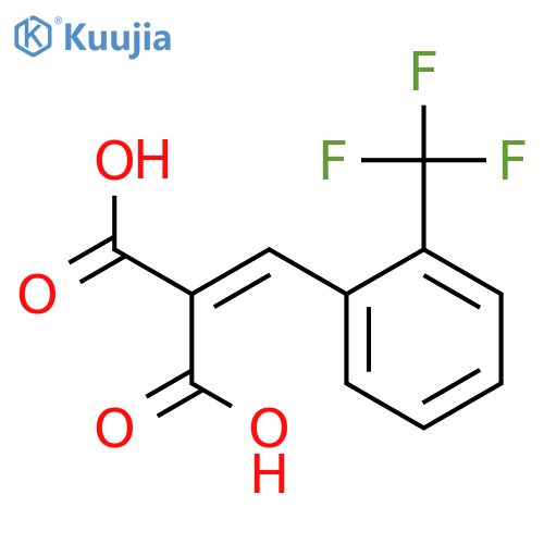 2-2-(Trifluoromethyl)BenzylideneMalonic Acid structure