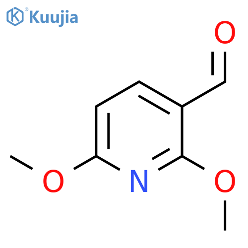 2,6-dimethoxypyridine-3-carbaldehyde structure