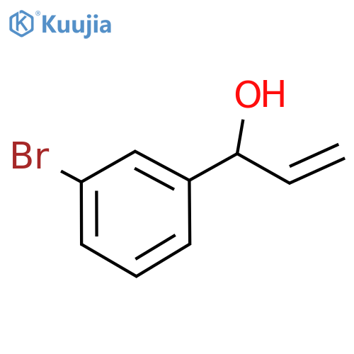 1-(3-bromophenyl)prop-2-en-1-ol structure