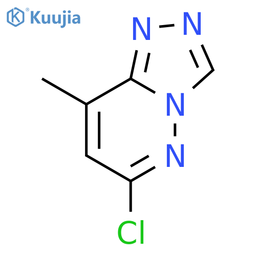 6-Chloro-8-methyl-1,2,4triazolo4,3-Bpyridazine structure