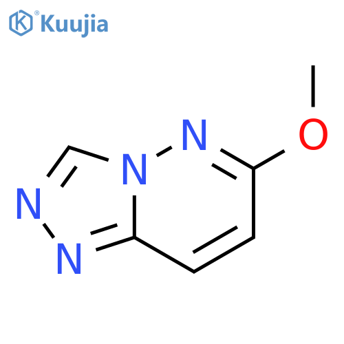1,2,4-Triazolo[4,3-b]pyridazine, 6-methoxy- structure