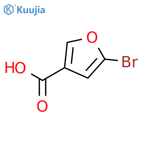 5-Bromofuran-3-carboxylic acid structure
