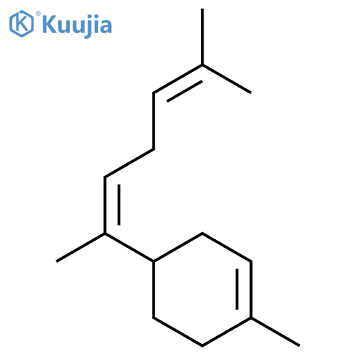 (+)-alpha-bisabolene structure