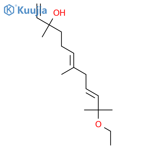 1,6,9-Dodecatrien-3-ol, 11-ethoxy-3,7,11-trimethyl- structure