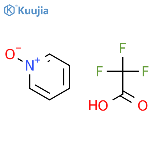 Pyridine, 1-oxide, trifluoroacetate structure
