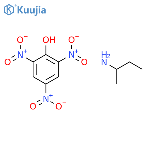 2-BUTANAMINE, COMPD. WITH 2,4,6-TRINITROPHENOL (1:1) structure
