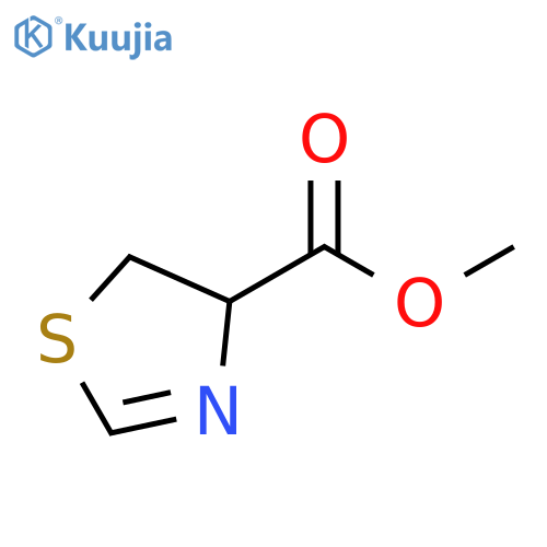 4-Thiazolecarboxylicacid,4,5-dihydro-,methylester(9CI) structure
