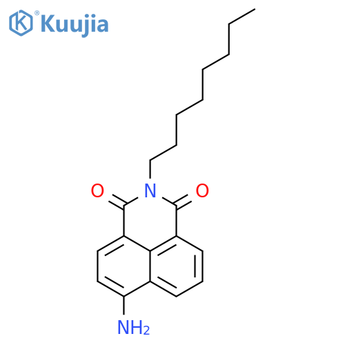 1H-Benz[de]isoquinoline-1,3(2H)-dione, 6-amino-2-octyl- structure