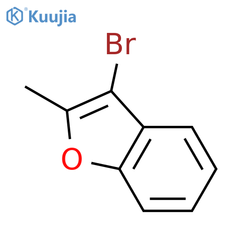 Benzofuran, 3-bromo-2-methyl- structure