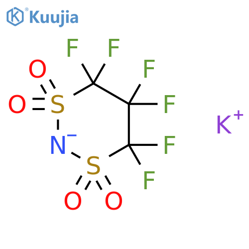 Potassium 1,1,2,2,3,3-Hexafluoropropane-1,3-disulfonimide structure