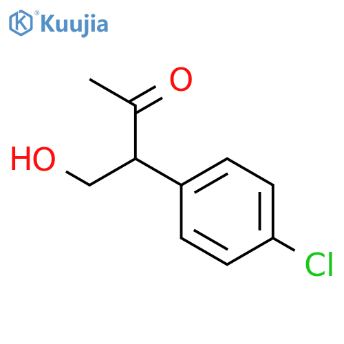 2-BUTANONE, 3-(4-CHLOROPHENYL)-4-HYDROXY- structure