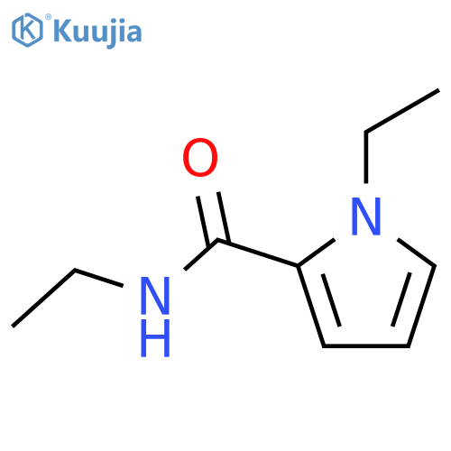 1H-Pyrrole-2-carboxamide,N,1-diethyl-(9CI) structure