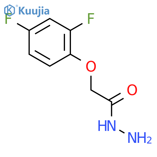 2-(2,4-Difluorophenoxy)acetohydrazide structure