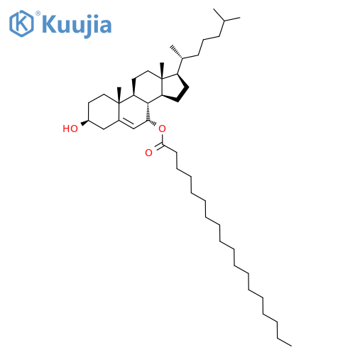 [(3S,7S,8S,9S,10R,13R,14S,17R)-3-Hydroxy-10,13-dimethyl-17-[(2R)-6-methylheptan-2-yl]-2,3,4,7,8,9,11,12,14,15,16,17-dodecahydro-1H-cyclopenta[a]phenanthren-7-yl] octadecanoate structure