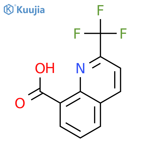 2-(Trifluoromethyl)quinoline-8-carboxylic acid structure