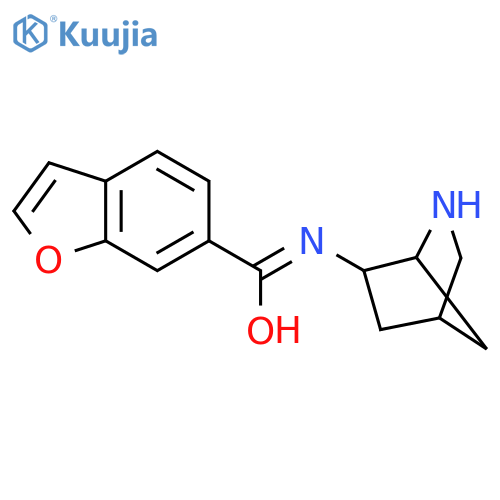6-Benzofurancarboxamide,N-2-azabicyclo[2.2.1]hept-6-yl-(9CI) structure