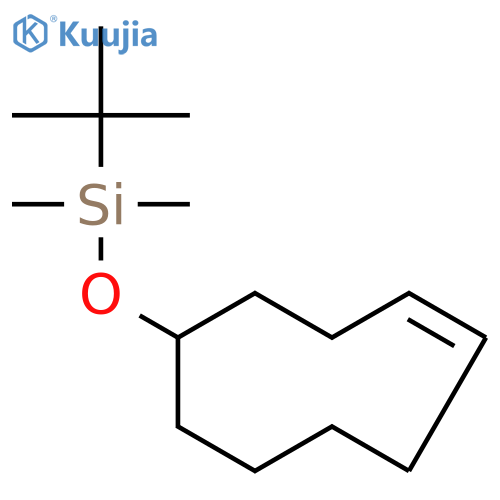 Silane, (4-cyclononen-1-yloxy)(1,1-dimethylethyl)dimethyl- structure