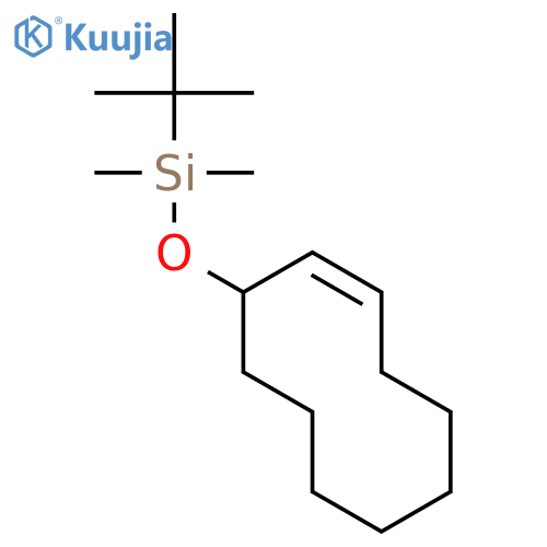 Silane, (2-cyclodecen-1-yloxy)(1,1-dimethylethyl)dimethyl- structure