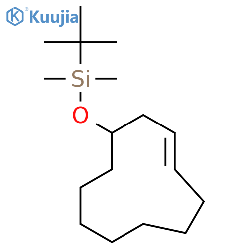 Silane, (3-cycloundecen-1-yloxy)(1,1-dimethylethyl)dimethyl- structure