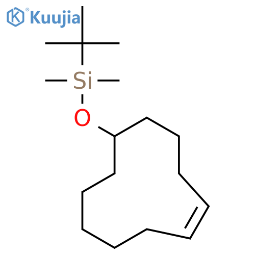Silane, (5-cycloundecen-1-yloxy)(1,1-dimethylethyl)dimethyl- structure