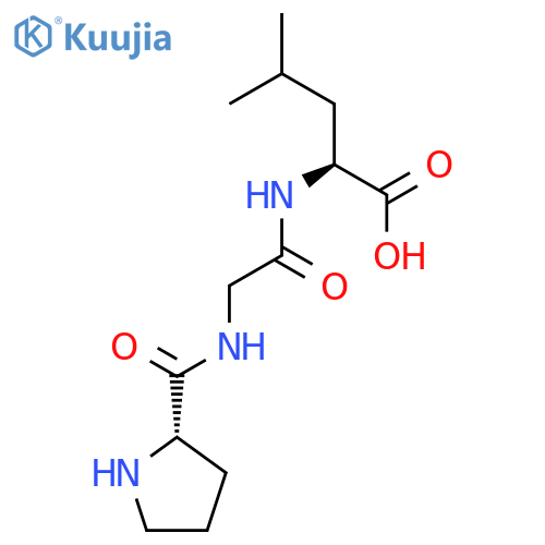 L-Leucine, L-prolylglycyl- structure