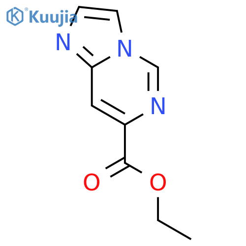 ethyl imidazo1,2-cpyrimidine-7-carboxylate structure