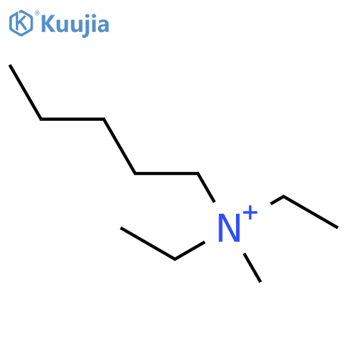 1-PENTANAMINIUM, N,N-DIETHYL-N-METHYL- structure